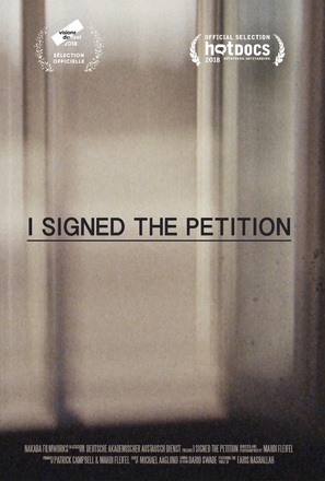 I Signed the Petition - British Movie Poster (thumbnail)