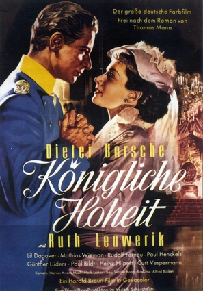 K&ouml;nigliche Hoheit - German Movie Poster (thumbnail)