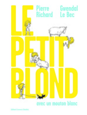 Le petit blond avec un mouton blanc - French Movie Poster (thumbnail)