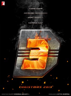 Dhoom 3 - Indian Movie Poster (thumbnail)
