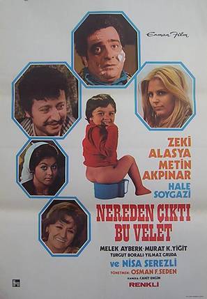 Nereden &ccedil;ikti bu velet - Turkish Movie Poster (thumbnail)