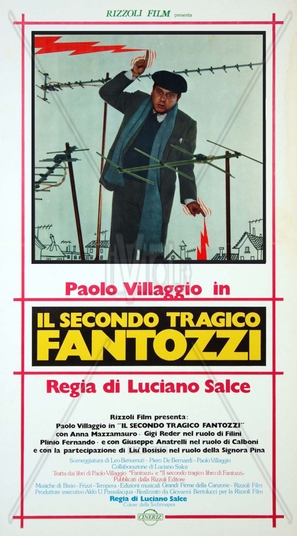 Il secondo tragico Fantozzi - Italian Movie Poster (thumbnail)