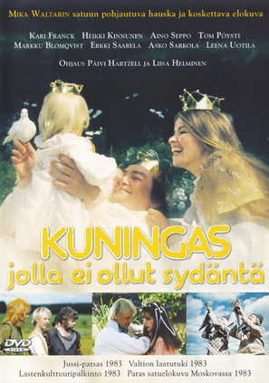 Kuningas jolla ei ollut syd&auml;nt&auml; - Finnish Movie Cover (thumbnail)