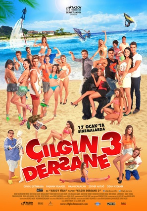 Cilgin Dersane 3 - Turkish Movie Poster (thumbnail)