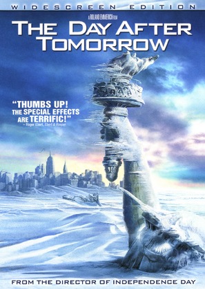 The Day After Tomorrow - DVD movie cover (thumbnail)