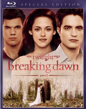 The Twilight Saga: Breaking Dawn - Part 1 - Blu-Ray movie cover (thumbnail)