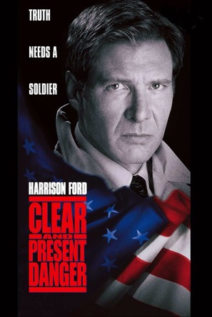 Clear and Present Danger - VHS movie cover (thumbnail)