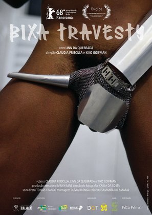 Bixa Travesty - Brazilian Movie Poster (thumbnail)