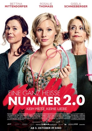 Eine ganz hei&szlig;e Nummer 2.0 - German Movie Poster (thumbnail)