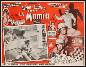 Abbott and Costello Meet the Mummy - Mexican poster (thumbnail)