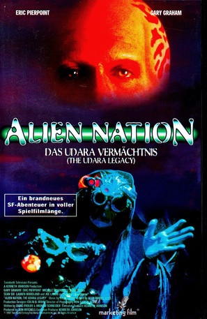 Alien Nation: The Udara Legacy - German VHS movie cover (thumbnail)