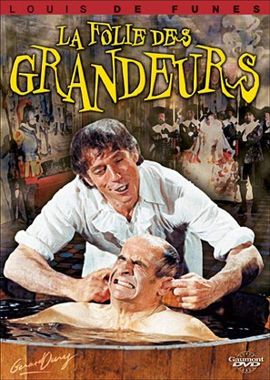 La folie des grandeurs - French DVD movie cover (thumbnail)