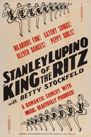 King of the Ritz - British Movie Poster (thumbnail)