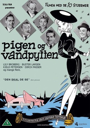 Pigen og vandpytten - Danish DVD movie cover (thumbnail)