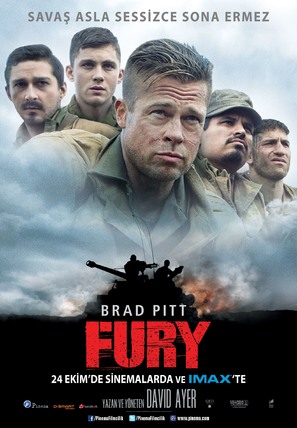 Fury - Turkish Movie Poster (thumbnail)