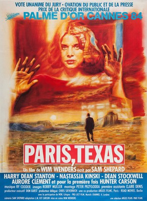 Paris, Texas - French Movie Poster (thumbnail)