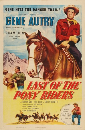 Last of the Pony Riders - Movie Poster (thumbnail)