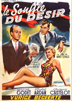 Le souffle du d&eacute;sir - Belgian Movie Poster (thumbnail)