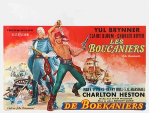 The Buccaneer - Belgian Movie Poster (thumbnail)