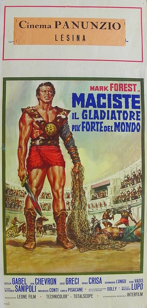 Maciste, il gladiatore pi&ugrave; forte del mondo