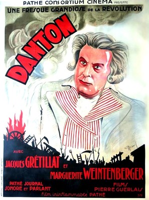 Danton - French Movie Poster (thumbnail)