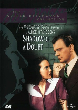 Shadow of a Doubt - British DVD movie cover (thumbnail)