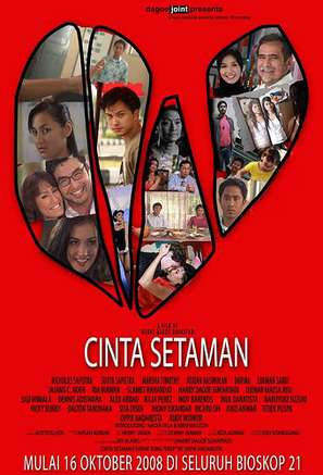 Cinta setaman - Indonesian Movie Poster (thumbnail)