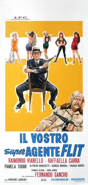 Il vostro super agente Flit - Italian Movie Poster (thumbnail)