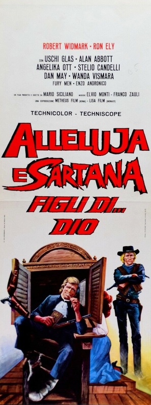 Alleluja e Sartana figli di... Dio - Italian Movie Poster (thumbnail)