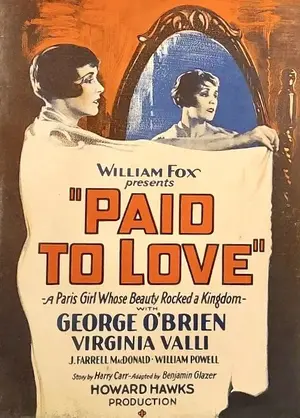 Paid to Love Poster