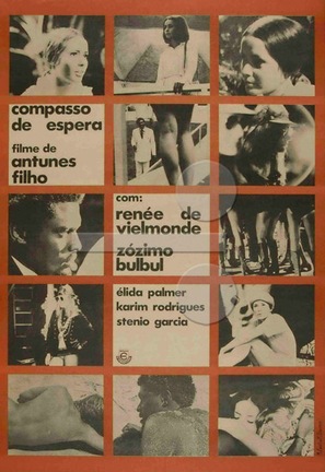 Em Compasso de Espera - Brazilian Movie Poster (thumbnail)