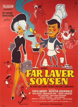 Far laver sovsen - Danish Movie Poster (thumbnail)