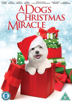 My Dog&#039;s Christmas Miracle - British DVD movie cover (thumbnail)