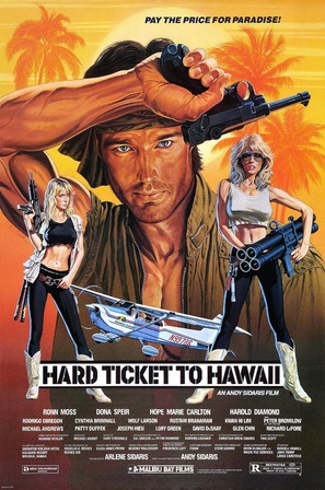 Hard Ticket to Hawaii - Movie Poster (thumbnail)