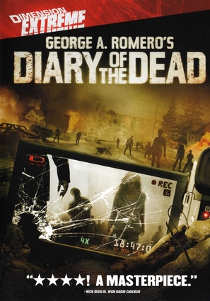 Diary of the Dead - DVD movie cover (thumbnail)