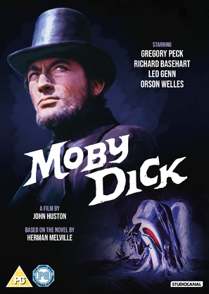 Moby Dick - British DVD movie cover (thumbnail)