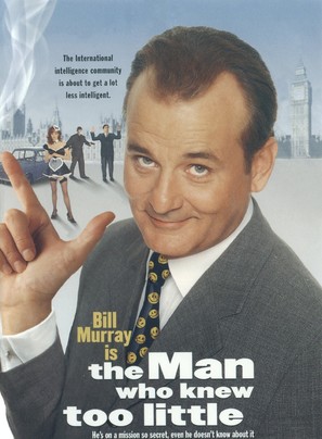 The Man Who Knew Too Little - DVD movie cover (thumbnail)