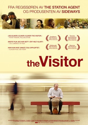The Visitor - Norwegian Movie Poster (thumbnail)