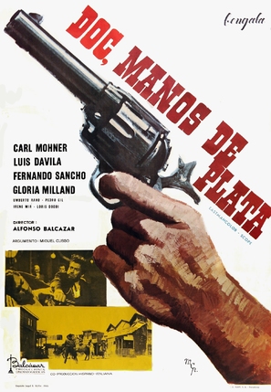 Uomo dalla pistola d&#039;oro, L&#039; - Spanish Movie Poster (thumbnail)