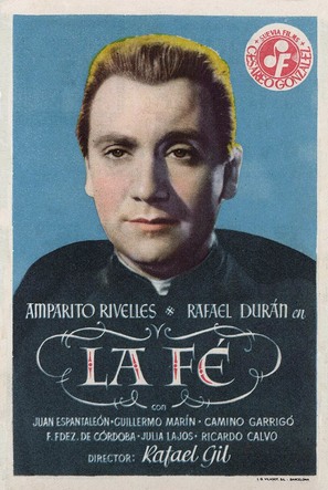 La fe - Spanish Movie Poster (thumbnail)