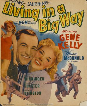 Living in a Big Way - Movie Poster (thumbnail)