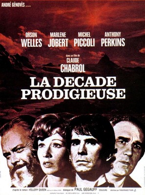 La d&eacute;cade prodigieuse - French Movie Poster (thumbnail)