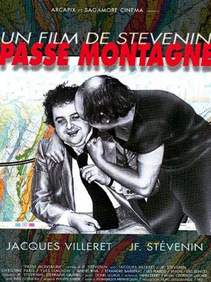 Le passe-montagne - French Movie Poster (thumbnail)