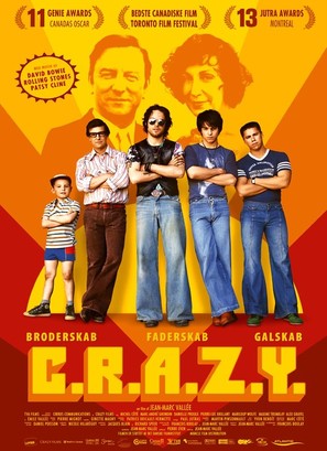 C.R.A.Z.Y. - Danish Movie Poster (thumbnail)