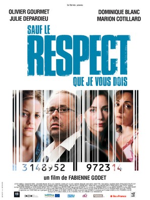 Sauf le respect que je vous dois - French Movie Poster (thumbnail)