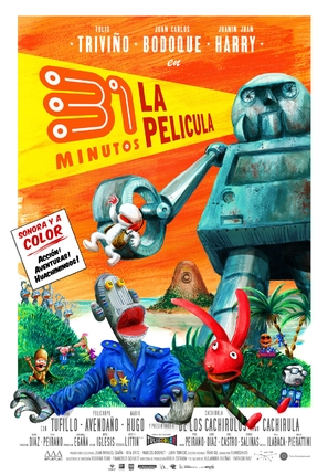 31 minutos, la pel&iacute;cula - Chilean Movie Poster (thumbnail)