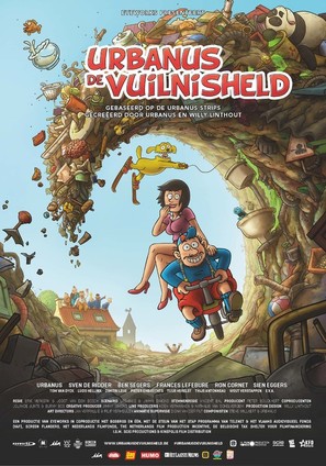 Urbanus: De Vuilnisheld - Dutch Movie Poster (thumbnail)