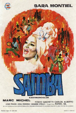 Samba - Spanish Movie Poster (thumbnail)