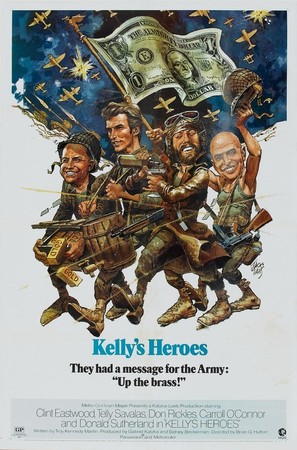 Kelly&#039;s Heroes - Movie Poster (thumbnail)