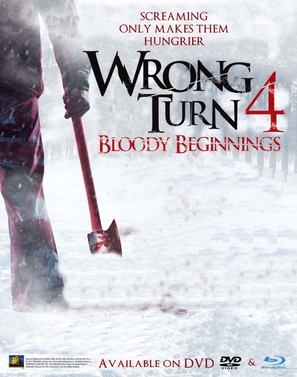 Wrong Turn 4 - Video release movie poster (thumbnail)